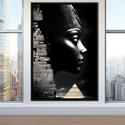 Egyptian Legacy Shadowed Majesty - NicheCanvas
