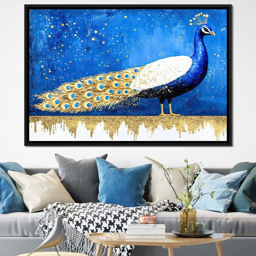 Royal Plumes Celestial Enchantment Canvas Print