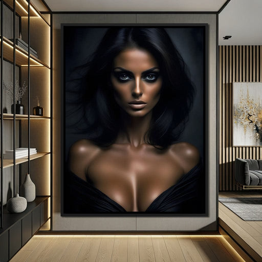 Female Portrait 199 - Johanjjf Canvas Print