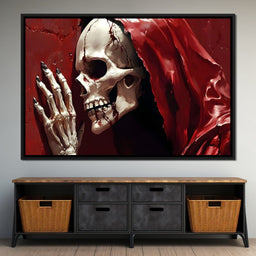 Skeletons Shroud of Silence - NicheCanvas