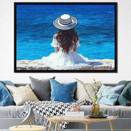 Seaside Solitude Dreams - NicheCanvas