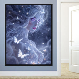 The Butterfly Nebula Queen - TooplesArt - NicheCanvas