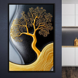 The Gilded Roots - TooplesArt - NicheCanvas
