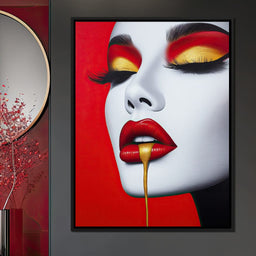 Luxe Lips - TooplesArt - NicheCanvas