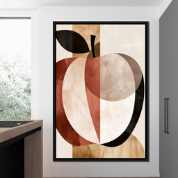 Geometric Study of Harvest Fruit - NicheCanvas