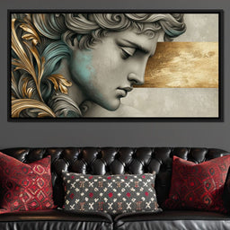 Golden Reverie in Stone - Wildrose Creations - NicheCanvas