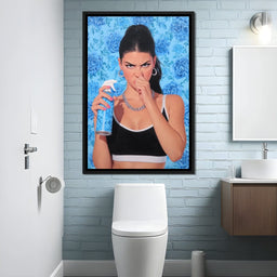 Bathroom Spray Attitude - NicheCanvas