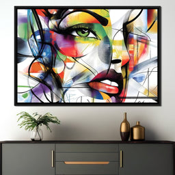 Kaleidoscope Expression Captured - NicheCanvas