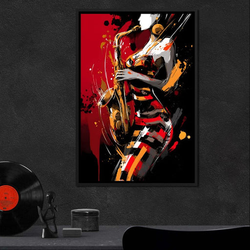 Rhythm Of The Midnight Note Canvas Print