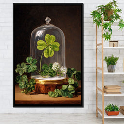 Lucky Clover Glass Dome - NicheCanvas