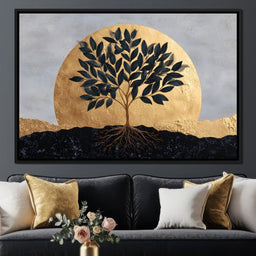 Golden Tree of Tranquility - NicheCanvas
