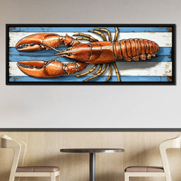 Oceanic Lobster Deligh - NicheCanvas