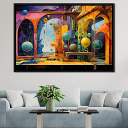 The Levitating Labyrinth - TooplesArt  - NicheCanvas