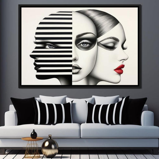 Fragments of Elegance - TooplesArt Canvas Print