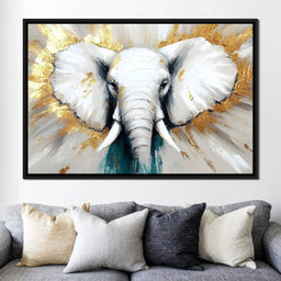 Majestic Elephant Strength Unveiled - NicheCanvas
