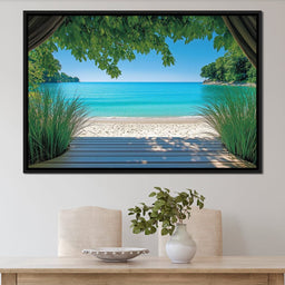 Tropical Tranquil Escape - NicheCanvas