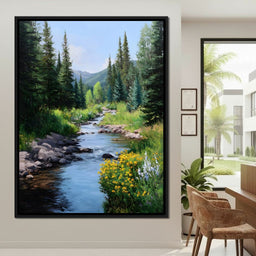 Alpine Creek Wildflower Trail - NicheCanvas