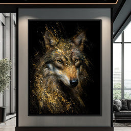 Radiant Lupine Goldburst Spirit - NicheCanvas