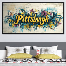 Pittsburgh Mural - NicheCanvas