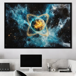 Celestial Fusion Symphony - NicheCanvas