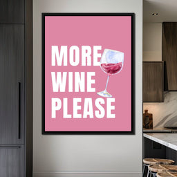 More Wine Please - NicheCanvas