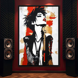 Electric Reverie Rebellion - NicheCanvas