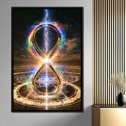 Boundless Resonance of the Celestial Loop - NicheCanvas
