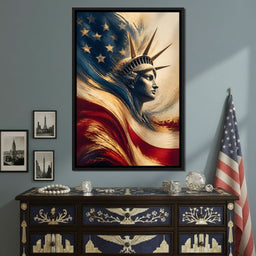 Liberty Rising - NicheCanvas