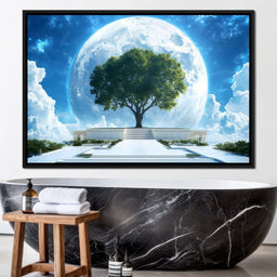 Celestial Tree Sanctuary - NicheCanvas