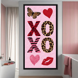 Wild Love Safari XOXO Style - NicheCanvas