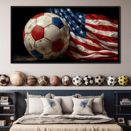 National Soccer Pride - NicheCanvas
