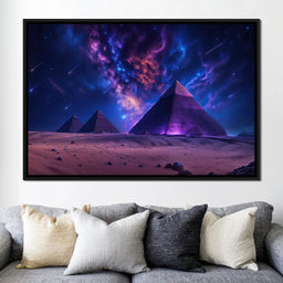 Stardust Over Giza - TooplesArt - NicheCanvas