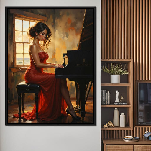 Female Portrait 345 - Johanjjf Canvas Print