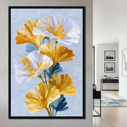 Golden Poppies Soft Light - NicheCanvas