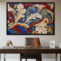 Royal Baroque in Bloom - TooplesArt - NicheCanvas
