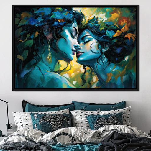 Ethereal Reverie of Unity Canvas Print
