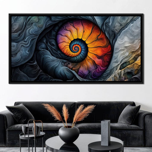 Mystic Shell of Eternity - TooplesArt Canvas Print