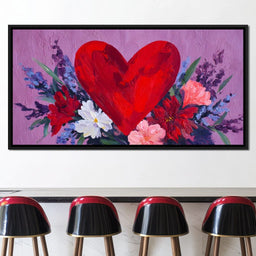 Heartflower Bouquet - NicheCanvas