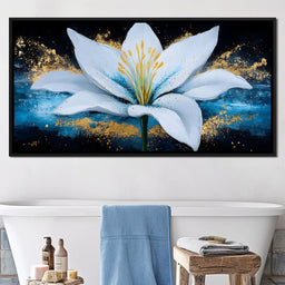 Golden Blossom Splendor - NicheCanvas