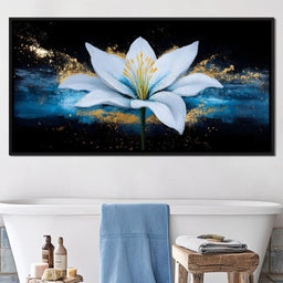 Elegance in Midnight Blooming - NicheCanvas