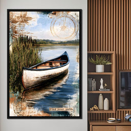 Silent Waters Await The Explorer - NicheCanvas