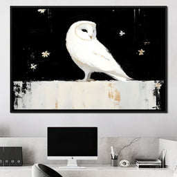 Nocturnal Guardians Elegance - NicheCanvas