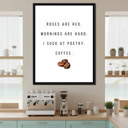 Morning Ode to Caffeine Humor - NicheCanvas