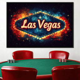 Las Vegas Neon Stardust - NicheCanvas