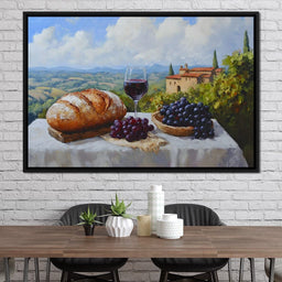 Tuscan Vineyard Bounty - NicheCanvas