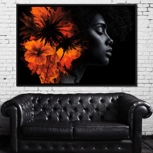 Tropical Soul Internal Radiance Canvas Print
