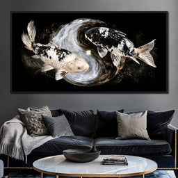 Duality of the flowing tides - NicheCanvas