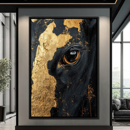 Gilded Bovine - NicheCanvas
