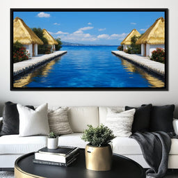 Bungalows By The Sea Retreat - NicheCanvas