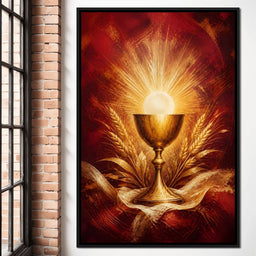Sacred Grain and Golden Cup - NicheCanvas